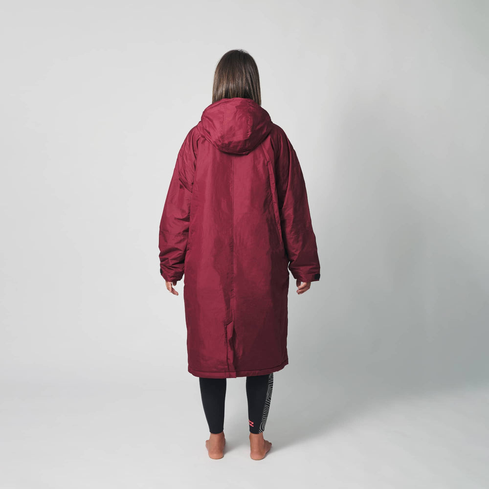 VOITED Stay Dry and Warm Outdoors with Changing Robes Cardinal