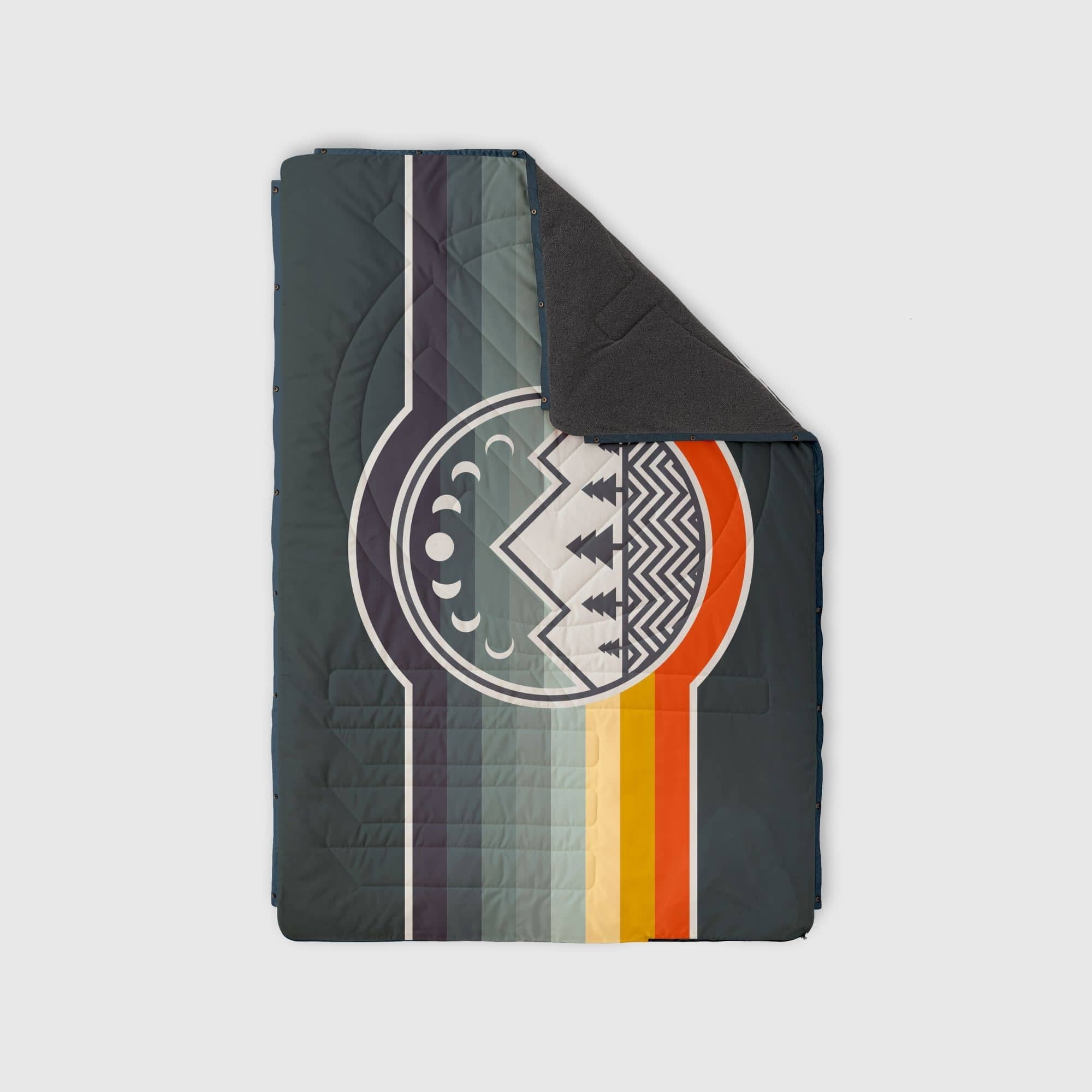 VOITED MultiFunctional Outdoor Fleece Blanket Pillow Camp Vibes