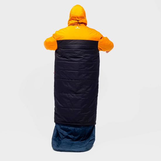 VOITED Wearable Blanket Coat & Sleeping Bag in One Desert / Black