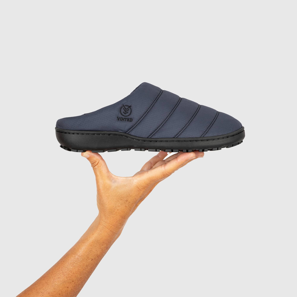 VOITED Packable Travel Slippers for cosy Adventures Graphite VOITED UK