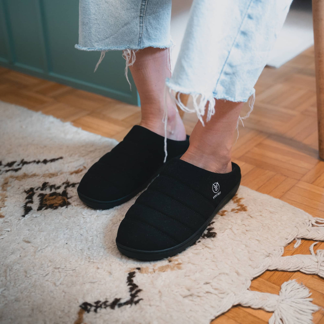 VOITED Packable Travel Slippers for cosy Adventures - Vegan Nubuck – VOITED UK